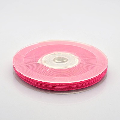 Polyester Velvet Ribbon for Gift Packing and Festival Decoration SRIB-M001-4mm-187-1