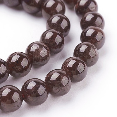 Natural Garnet Bead Strands X-G-A038-B-1