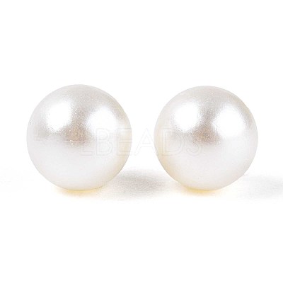 ABS Imitation Pearl Acrylic Beads OACR-S011-8mm-01-1