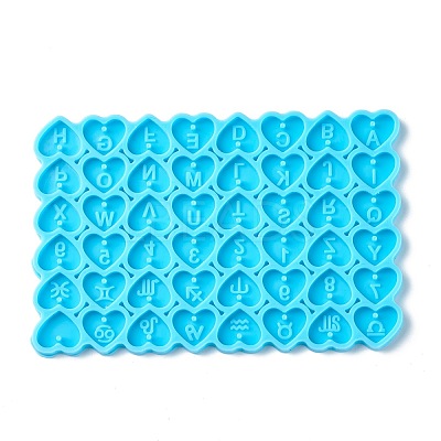 DIY Pendants Silicone Molds X-DIY-C014-10A-1