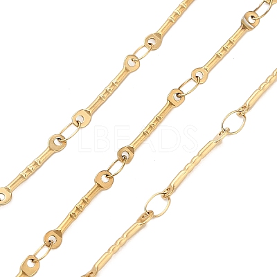 304 Stainless Steel Bar Link Chains CHS-H116-01C-G-1