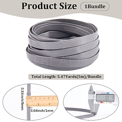 PU Leather Ribbons DIY-WH20011-93B-05-1