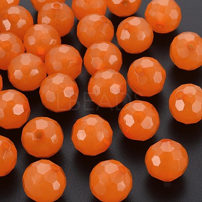 Imitation Jelly Acrylic Beads MACR-S373-97C-E05-1