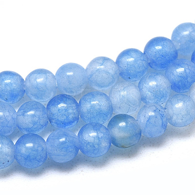 Natural White Jade Beads Strands G-S266-3mm-14A-1