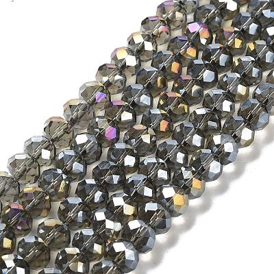 Electroplate Glass Beads Strands EGLA-A034-T2mm-B19-1