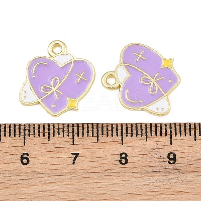 Alloy Enamel Pendants AL-CBA0485-02A-G03-1