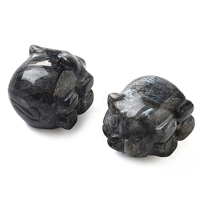 Natural Larvikite Carved Figurines DJEW-L023-C03-1