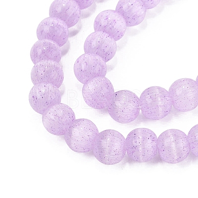 Glass Imitation Cat Eye Beads Strands GLAA-N074-03A-04-1