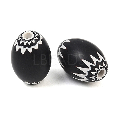 Handmade Millefiori Glass Beads GL-CBAAE72-01A-06-1