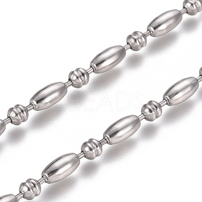 Non-Tarnish 304 Stainless Steel Ball Chains CHS-L024-022F-1