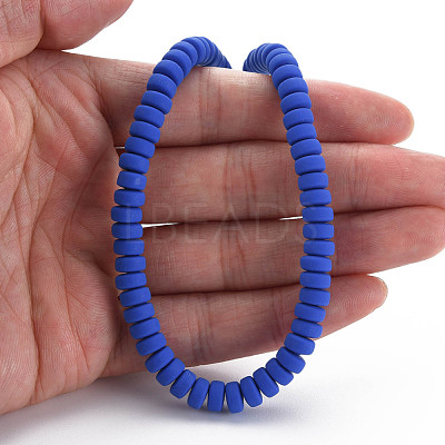 Handmade Polymer Clay Beads Strands CLAY-N008-86-1