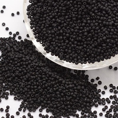 12/0 Round Glass Seed Beads X-SEED-J015-F12-M49-1