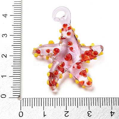 Handmade Lampwork Pendants LAMP-A004-05J-1