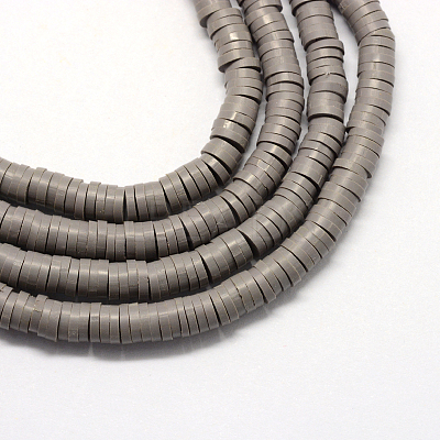 Handmade Polymer Clay Beads X-CLAY-R067-4.0mm-41-1