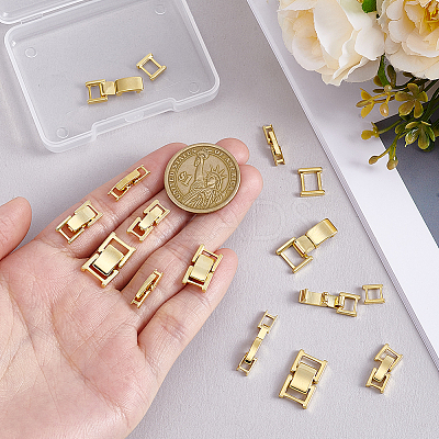 6 Style Brass Watch Band Clasps KK-PH0013-20-1