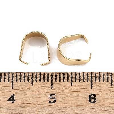 304 Stainless Steel Snap On Bails STAS-C135-01B-G-1