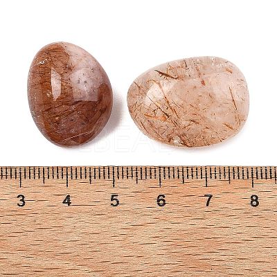 Natural Rutilated Quartz Beads G-G348-01A-32-1