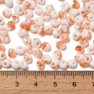 Baking Paint Glass Seed Beads SEED-F006-01A-10-1