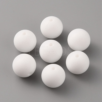 Food Grade Eco-Friendly Silicone Focal Beads SIL-WH0013-01C-1