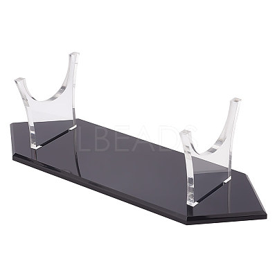 Acrylic Sword Display Easel Stand Holders ODIS-WH0025-146-1