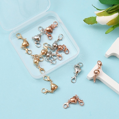 12Sets 2 Style Alloy Magnetic Clasps Converter FIND-YW0001-39-1