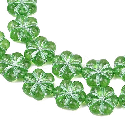 Czech Pressed Glass Beads GLAA-I061-54A-1