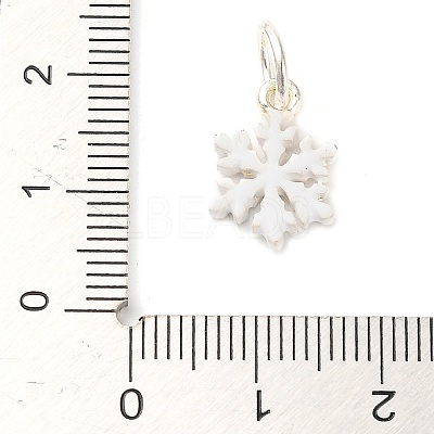 Christmas Themes Alloy Enamel Charms FIND-I063-01K-1