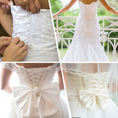 Satin Ribbon SRIB-WH0007-10A-1