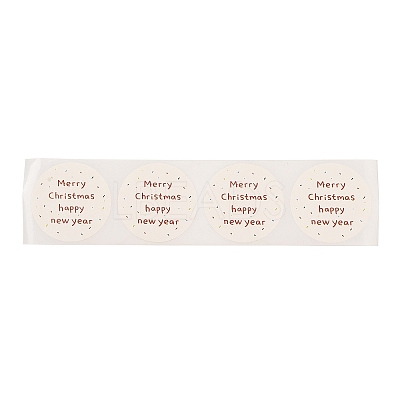 Christmas Theme Paper Self-Adhesive Stickers DIY-M070-08B-1