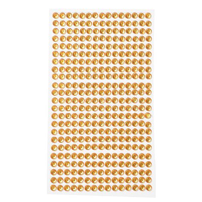 Self Adhesive Acrylic Rhinestone Stickers STIC-PW0012-01D-1