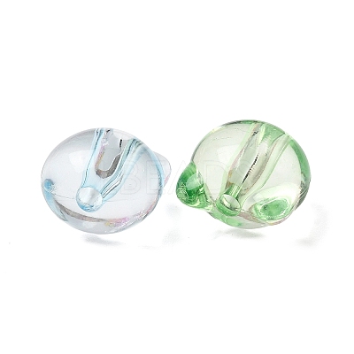 Transparent Acrylic Beads X-TACR-C002-01E-1