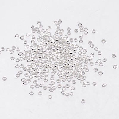 Brass Crimp Beads X-E002-NFS-1
