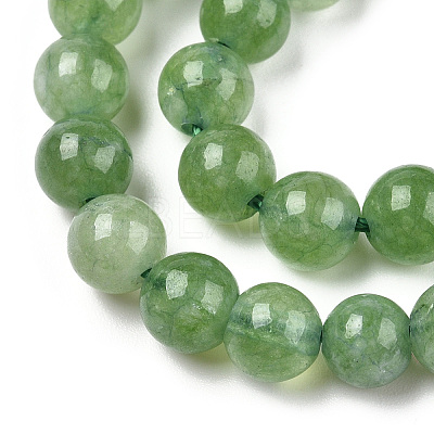 Natural Quartz Beads Strands G-R479-6mm-12-1