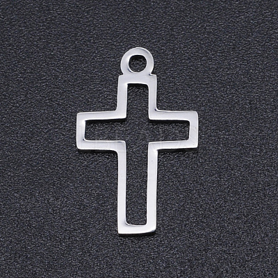 Non-Tarnish 201 Stainless Steel Laser Cut Pendants STAS-S105-T923-1-1