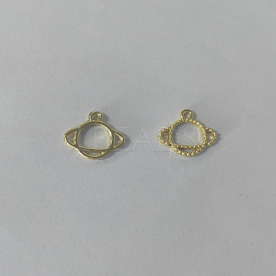Alloy Open Back Bezel Pendants FIND-WH0115-05LG-1