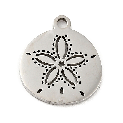Non-Tarnish 201 Stainless Steel Pendants STAS-E015-04P-1