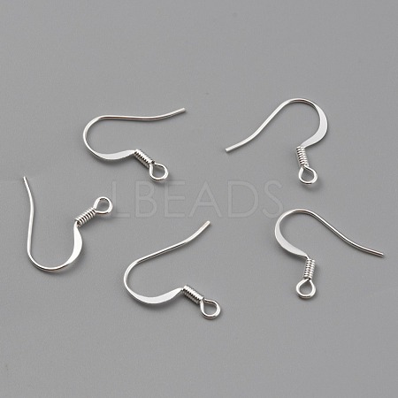 Brass Earring Hooks KK-O131-08S-1