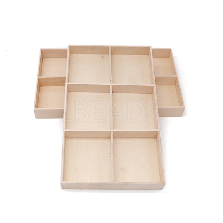 Rectangle/Square Wooden Storage Box PW-WG94405-02-1