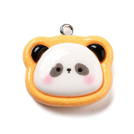 Cartoon Resin Pendants RESI-R450-03C-1