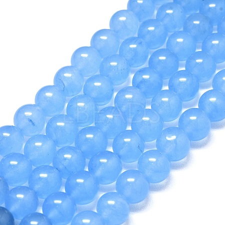 Natural Malaysia Jade Beads Strands G-L645-C01-10mm-21-1