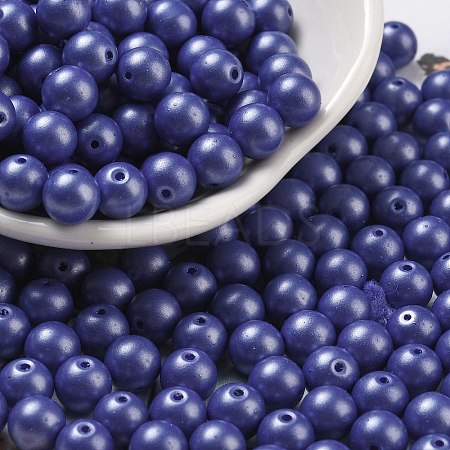 Baking Paint 3/0 Glass Seed Beads SEED-A034-02M-1