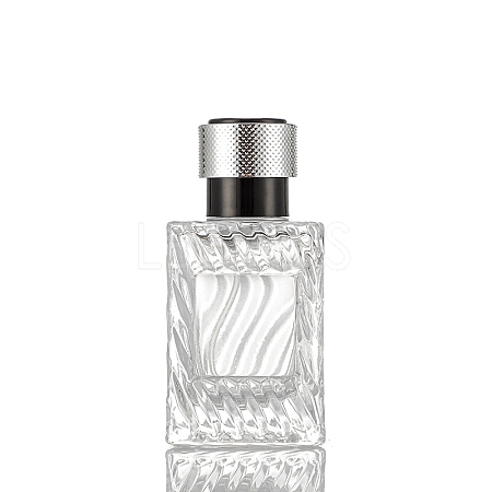 Transparent Glass Perfume Spray Bottle PW-WG334A5-03-1