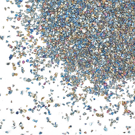 120G 2 Style Electroplate Glass Beads EGLA-DR0001-01-1