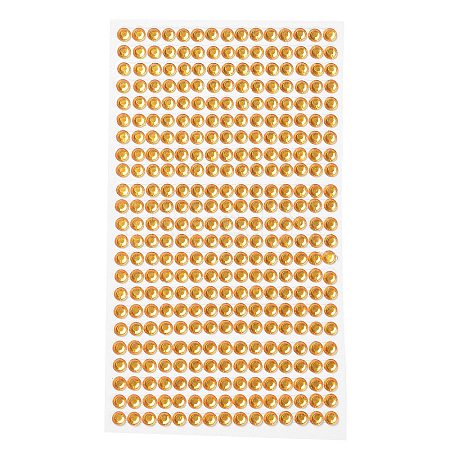 Self Adhesive Acrylic Rhinestone Stickers STIC-PW0012-01D-1