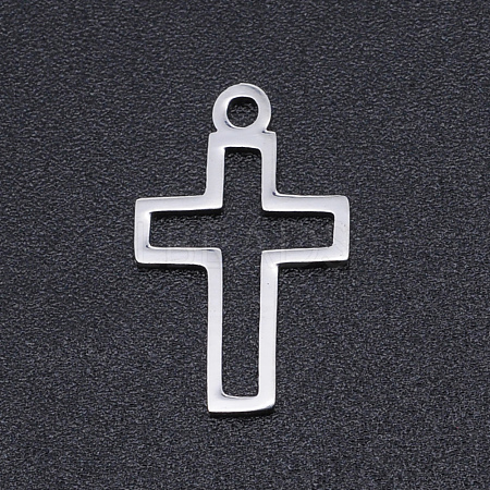 Non-Tarnish 201 Stainless Steel Laser Cut Pendants STAS-S105-T923-1-1