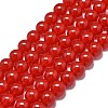Natural Malaysia Jade Beads Strands G-L645-C01-8mm-16-1