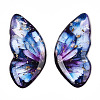 Epoxy Resin Butterfly Wings Cabochons CRES-N035-02C-1