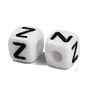Opaque Acrylic Beads OACR-S076-01Z-2