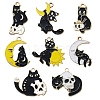 Alloy Enamel Pendants PW-WGB8D3D-01-5