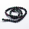 Natural Gemstone Beads Strands X-G-I199-02-6mm-2